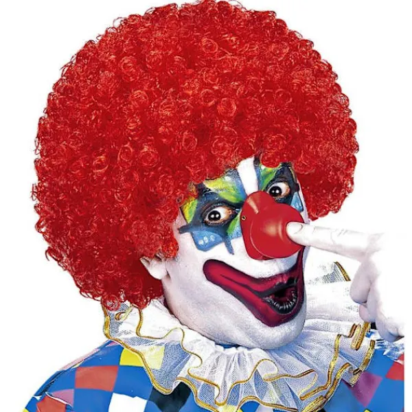 WIDMANN Clownperuk - - Vuxen Multicolor - Inomhus> Peruker