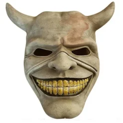BästaGåva REA Halloween The Black Phone Skräckfilm Latexmask The Grabber Mask Cosplay Kostym Vuxen Läskiga Festrekvisita Maskerad> Masker