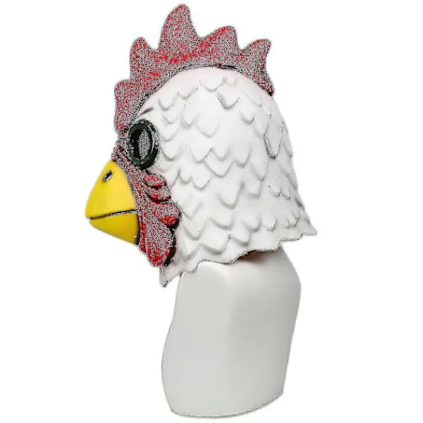 Richard Rooster Mask Hotline Miami Spel Cosplay Rekvisita Latex Halloween Mask Vuxen> Masker