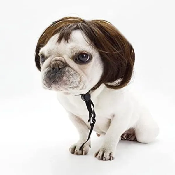 Rolig Hund Cosplay Peruk, Huvudbonad Kläder Leksak, Husdjursdräkter, Katt DXGHC> Huvudbonader