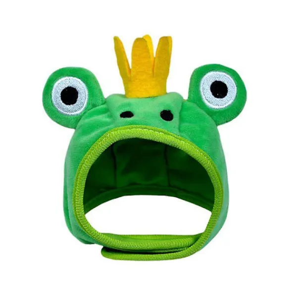 Rolig katthatt Söt krabba Groda Pet Hatt Valp Katt Dress Up Kostym Jul Cosplay Varma huvudbonader Härlig stil L> Huvudbonader