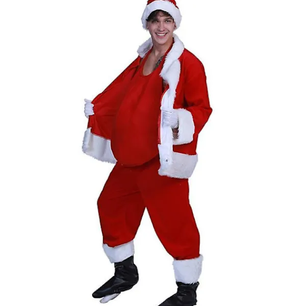 Rolig Unisex Santamage Julscen Show Rekvisita Tillbehör Klä Upp Cosplay Julparty St> Tillbehör