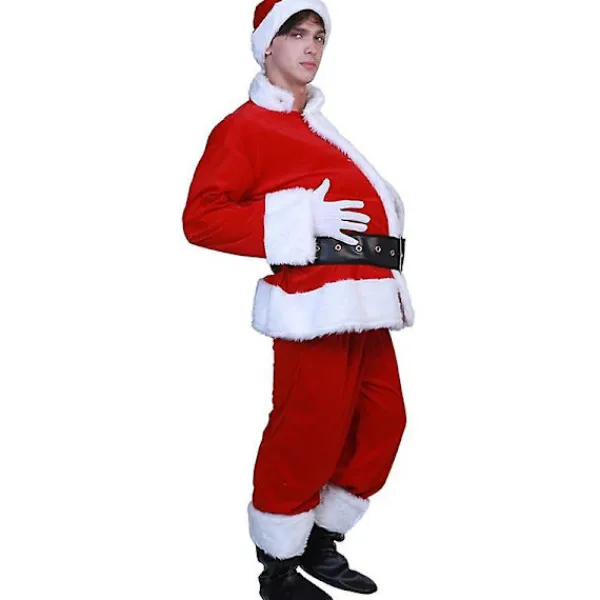 Rolig Unisex Santamage Julscen Show Rekvisita Tillbehör Klä Upp Cosplay Julparty St> Tillbehör