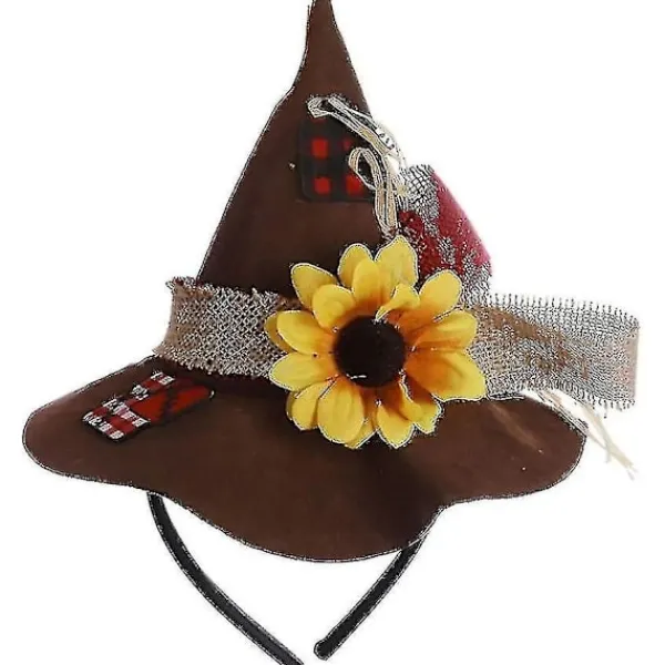 RY-Halloween Cosplay Skräckuggla Hatt Armband Och Halsband 4st> Tillbehör