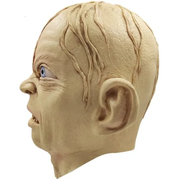 Sagan om ringen Gollum Mask Halloween Huvudbonad - Perfet> Masker