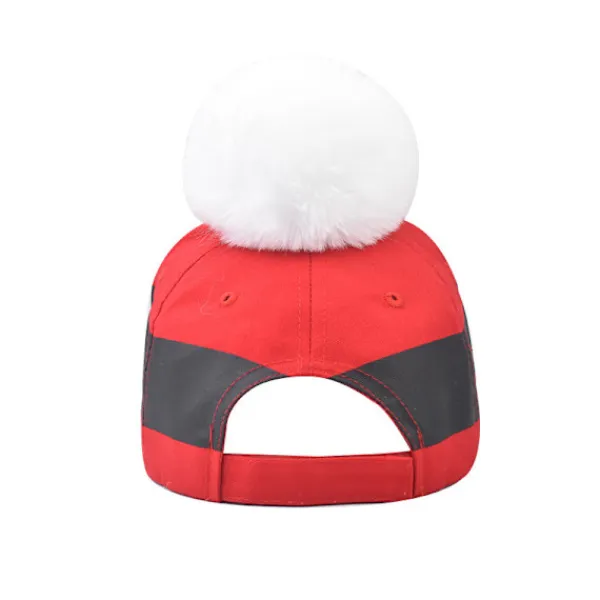 Holocky Santa Baseballkeps Unisex Julhattar Vintage Jul Baseballkeps med Pompom> Huvudbonader