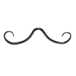 Septum Mustasch Näsringar Rostfritt Stål Nässtuds Mode Näsringar Bågar Septum Piercing Smycken för Män och Kvinnor> Tillbehör
