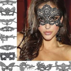 Sexig Leksakskostym Spets Ögonmask Maskerad><noscript><img width=