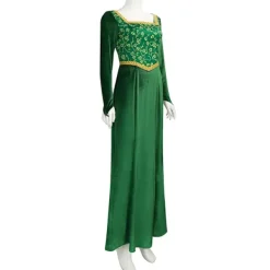 KOOLYOU Shrek Cosplay Kostym Anime Prinsessa Grön Klänning Fiona Klänning Shrek Cosplay Kostym Kvinnor Sexig Sammet Halloween Karneval Kläder wig><noscript><img width=