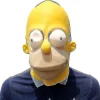 FMYSJ Simpson Mask Halloween Latex Mask (FMY)> Masker
