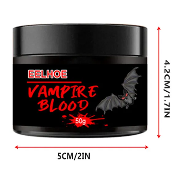 LBSS Simulering Blod Halloween Maskerad rekvisita Cosplay Klänning Fest Smink För män Kvinnor Barn> Smink