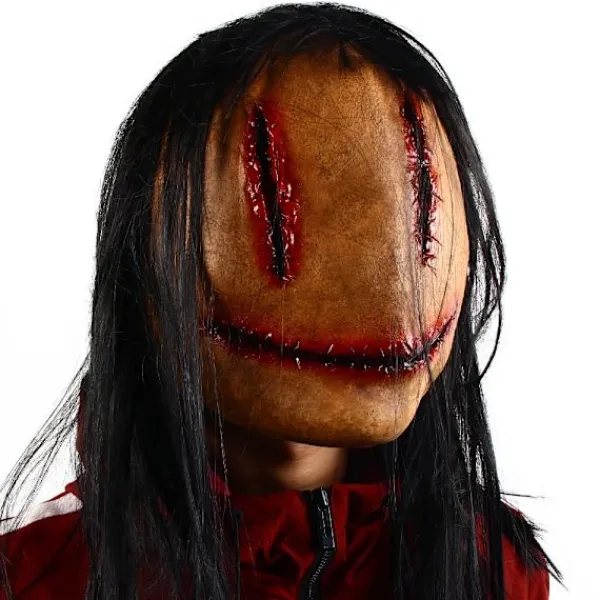 Skräck Spöke Monster Mask Halloween Skräck Maskerad Cosplay Rekvisita Spökhus Trick Headset Skräck Latex Mask mask> Masker