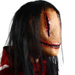 KOOLYOU Skräck Spöke Monster Mask Halloween Horror Maskeradfest Cosplay Rekvisita Spökhus Trick Headset Horror Latex Mask mask><noscript><img width=