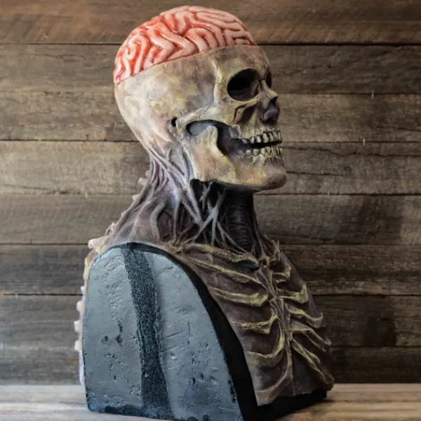 Skull Mask Creepy Biochemical Mask Halloween Cosplay> Masker