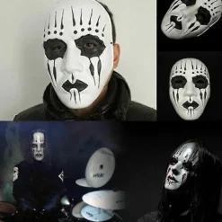 FMYSJ Slipknot Band Joey Jordison Resin Mask Halloween Party Maskerad Cosplay Rekvisita (FMY)> Masker