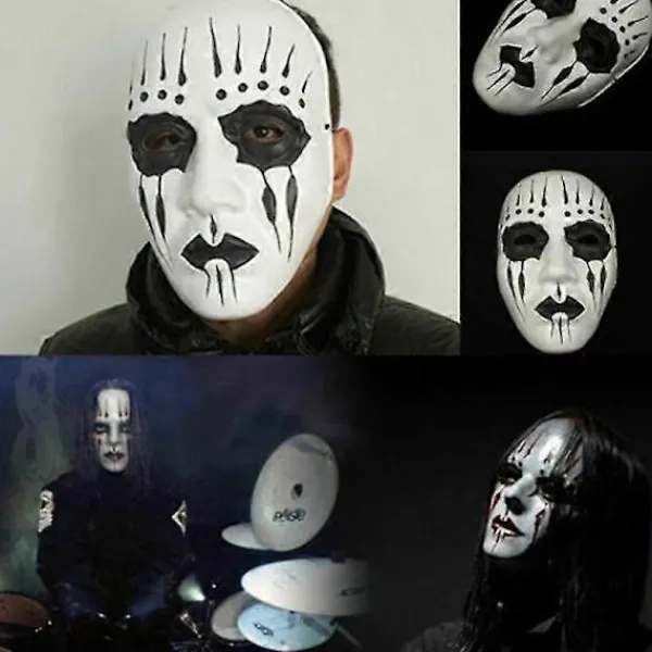 FMYSJ Slipknot Band Joey Jordison Resin Mask Halloween Party Maskerad Cosplay Rekvisita (FMY)> Masker