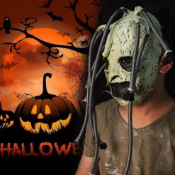 Slipknot Mask Skräck Latex Grimace Träd Mask Realistiska Cosplay Rekvisita för Halloween[CO]> Masker