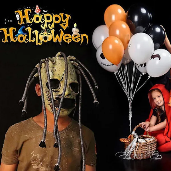 Slipknot Mask Skräck Latex Grimace Träd Mask Realistisk Cosplay Rekvisita för Halloween_MGF> Masker