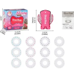 Sminkset för flickor med glittrande diamanter{yh} 12 Sticker><noscript><img width=