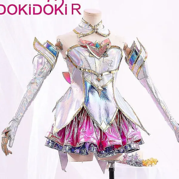 Snabb leverans Dokidoki-r Spel Lol Cosplay League Of Legends Kaisa Star Guardian Kostym Star Guardian Kaisa Cosplay Cosplay Peruk Plus Size Peruk M | Fyndiq> Peruker