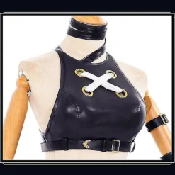 Snabb Leverans Lol Jinx Cosplay Kostym Uniform Kläder League Of Legend - Perfekt Endast Peruk -XM3- One Size><noscript><img width=