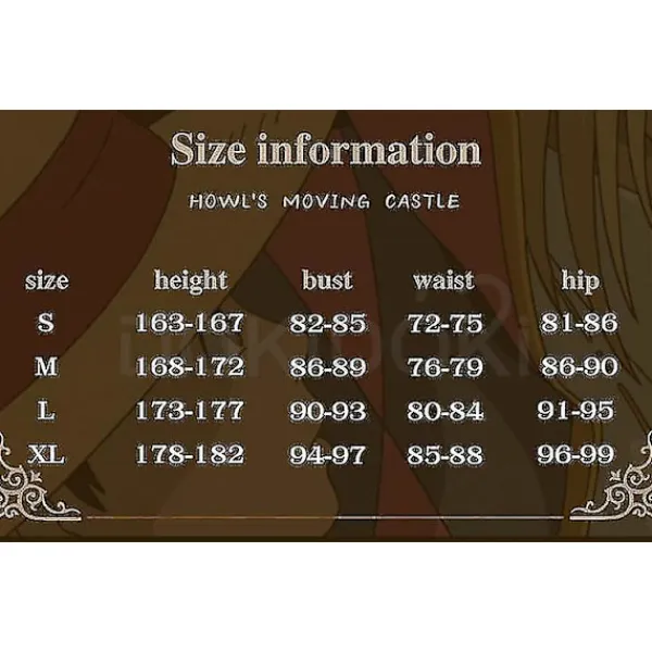 Snabb leverans Moive Howl's Moving Castle Howl Cosplay Costume Howl's Moving Castle S> Peruker