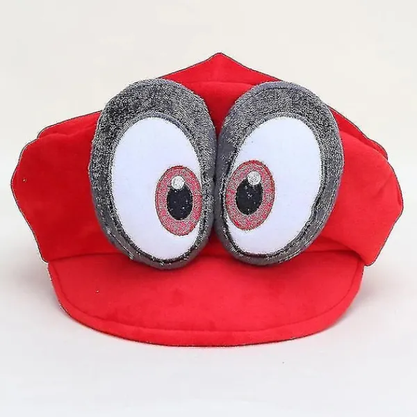 Spel Super Odyssey Cappy Hatt Vuxen Anime Cosplay Super Bros Keps Plysch Leksak Dockor Grön> Huvudbonader