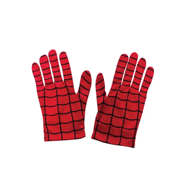 Rubies Spiderman handskar i tyg vuxenstorlek avengers> Tillbehör