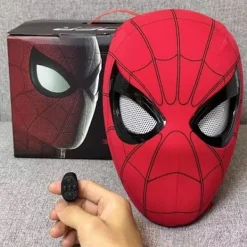Spindelmannen Mask med Fjärrkontroll & LED Blinkande Ögon[JSR]> Masker