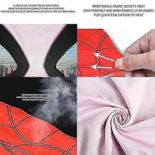 Spindelmannen Mask Superhjälte Miles Morales Peter Parker Spindelmannen Cosplay Masker Spindelhjälm Halloween Kostym Rekvisita för Vuxna 25-26> Masker