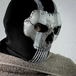 Spökmask V2 - Operator MW2 airsoft COD Cosplay Airsoft Taktisk Skalle Full Mask><noscript><img width=