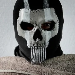Spökmask V2 - Operator MW2 airsoft COD Cosplay Airsoft Taktisk Skalle Full Mask><noscript><img width=