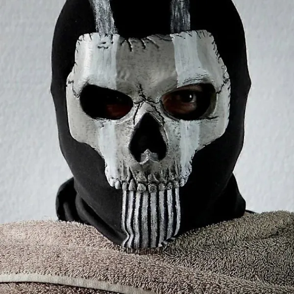 Spökmask V2 - Operator MW2 airsoft COD Cosplay Airsoft Taktisk Skalle Full Mask> Masker