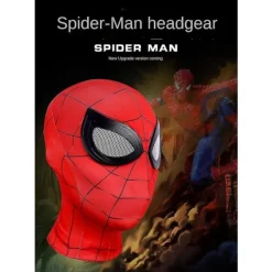 SQBB Svart Mj Spider-Man Mask Cosplay - Vuxen> Masker