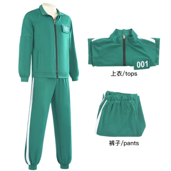 WAIDFU Squid Game 2 Young-soo Oh Cosplay Tröja 2XL> Dräkter