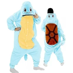 Squirtle Kigurumi Pyjamas Heldräkt för Vuxna [YDE] L> Dräkter