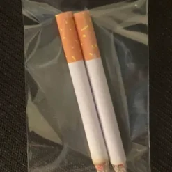 2st Fake Rök Leksak Rekvisita Realistiskt Utseende Fake Scen Puff Cigaretter För Bus Halloween Kostym U><noscript><img width=