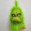(Söt Grön) Grinch Mask Julmask för Vuxna, Rolig Grön Mask> Masker
