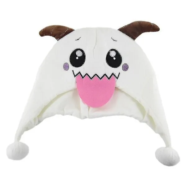 Söt Spel League Of Legends Pual Rammus Teemo Lol Begränsad Poro Plysch Rolig Hatt Födelsedagspresent Säker och Toppkvalitet> Huvudbonader