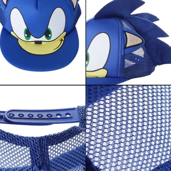 Söt tecknad mössa Sonic The Hedgehog mössa> Huvudbonader