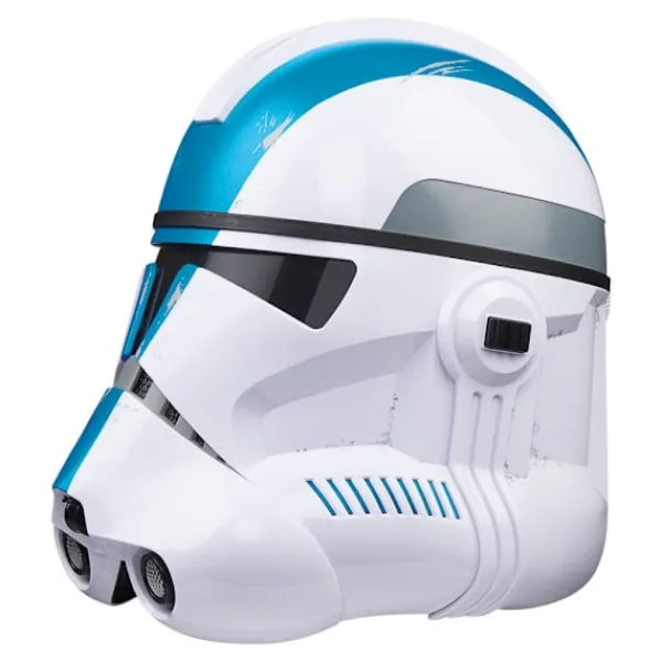 Northix Star Wars Clone Trooper elektronisk hjälm med röstväxlare> Huvudbonader