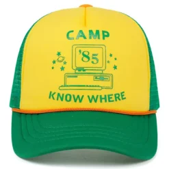 Stranger Things 4 Cosplay Kostym Basebollkeps (grön)><noscript><img width=