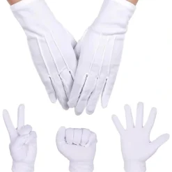 Super Mario Bros Luigi & Mario Cosplay Hatt med Mustasch & Handskar[JUN]><noscript><img width=