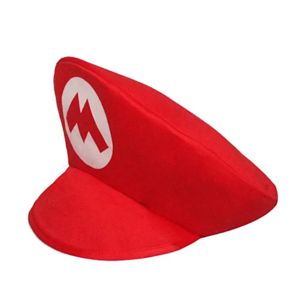 Super Mario Bros. Luigi Cartoon Cosplay Hatt Klassisk Leksak Anime Cha> Huvudbonader