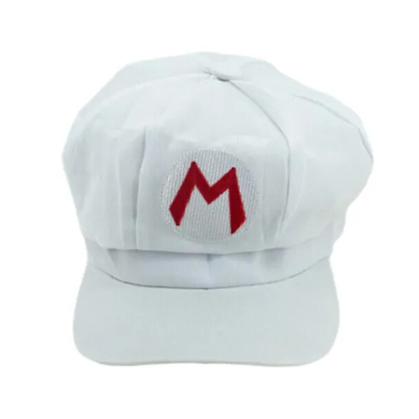 Super Mario Bros Luigi Hatt Tryckt Cosplay Kostym Newsboy Keps Vuxen Baseballkeps Waluigi Wario Odyssey Keps [dB} Grön> Huvudbonader