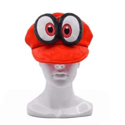 Super Mario Odyssey Cappy Hat Cosplay Kostym Tillbehör Barn Vuxna Anime Unisex Rollspel Hatt><noscript><img width=