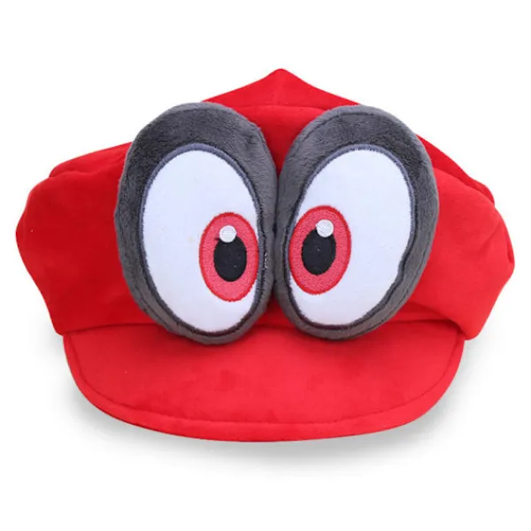 Super Mario Odyssey Hat Vuxen Barn Anime Cosplay Kepsar W> Huvudbonader