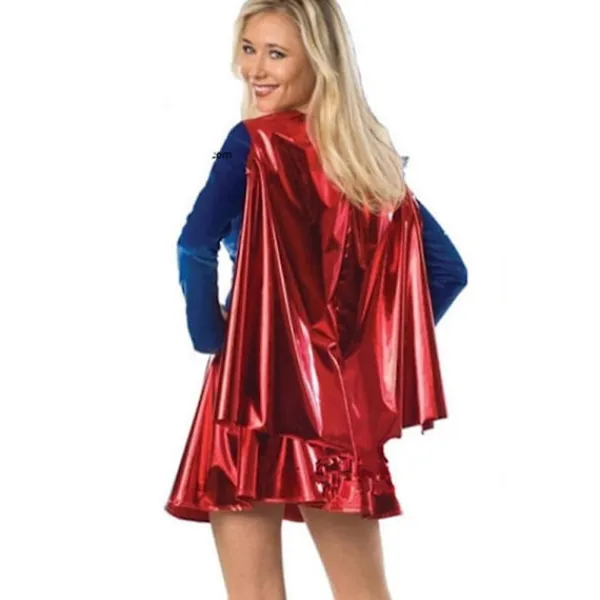 Supergirl TV-serie Kostym Klänning Rollspel Cosplay Party Maskerad Outfit Set för Kvinnor L> Dräkter