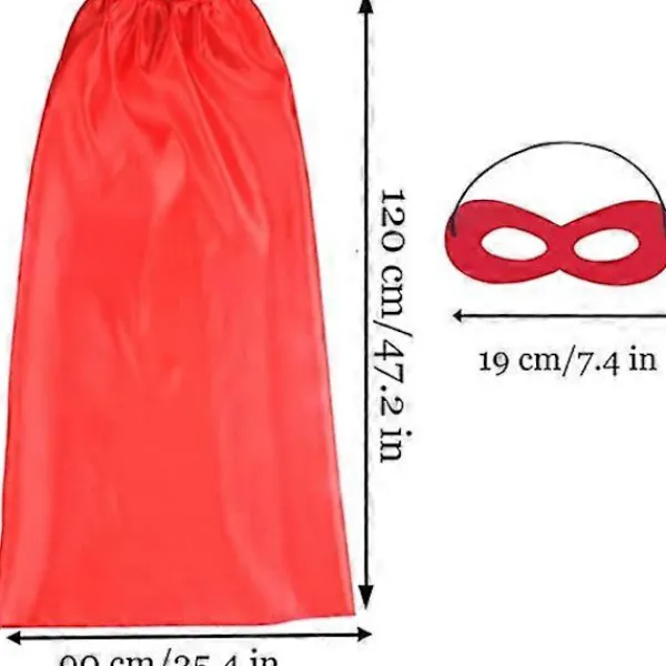 unbranded Superhjältekåpor och masker för vuxna - Halloweenkostymer Vuxenkappa Superhjältefestkåpor> Tillbehör