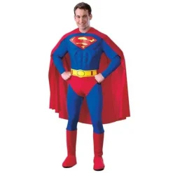 Sweden Quickstyle Superman med Muskler Maskeraddräkt M> Dräkter